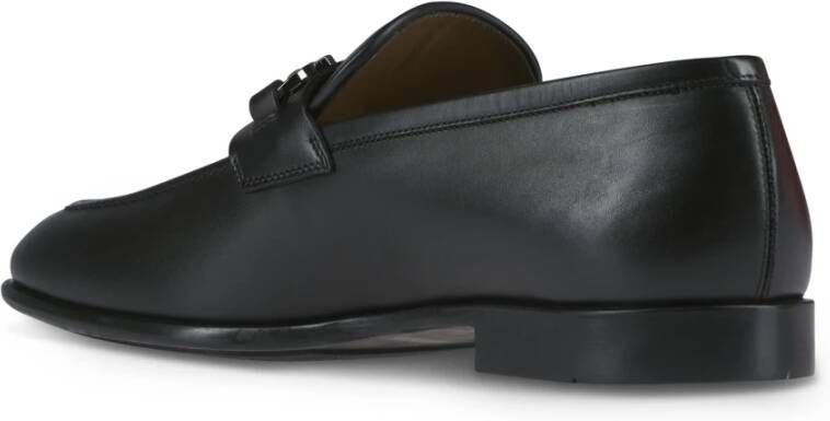 Salvatore Ferragamo Foster Platte Schoenen Black Heren