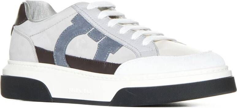 Salvatore Ferragamo Ganc Sneakers White Heren