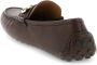 Salvatore Ferragamo Gancini Leren Loafers met Gouden Detail Brown Heren - Thumbnail 3