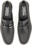 Salvatore Ferragamo Gancini Moccasin Ornament Hak Black Heren - Thumbnail 2