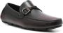 Salvatore Ferragamo Gancini-ornament loafers Brown Heren - Thumbnail 2