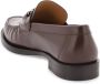 Salvatore Ferragamo Geborsteld leren Gancini loafers Brown Heren - Thumbnail 3