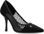 Salvatore Ferragamo Gehakte schoenen Kristen Black Dames - Thumbnail 4