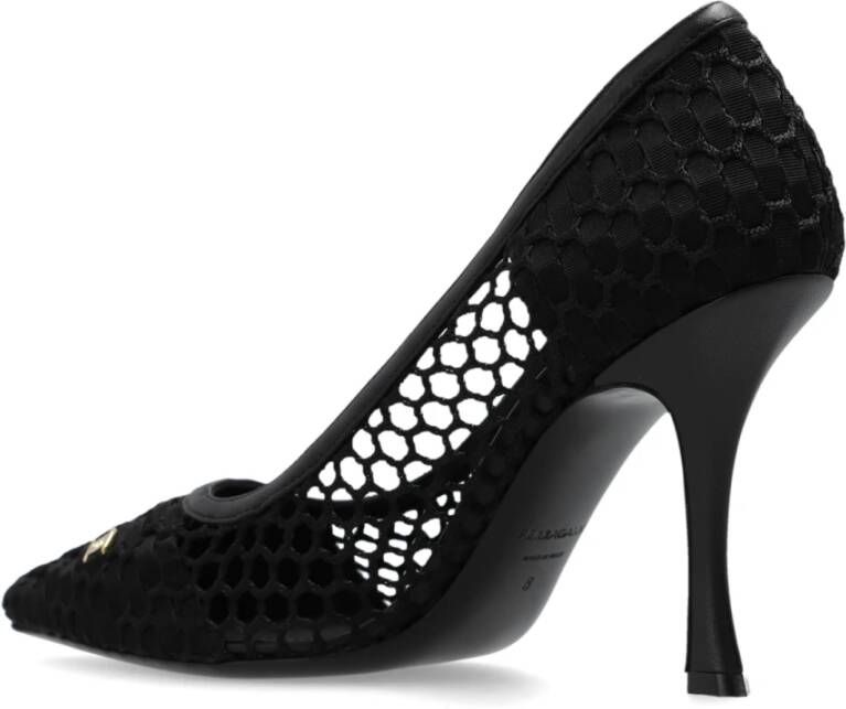 Salvatore Ferragamo Gehakte schoenen Kristen Black Dames