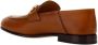 Salvatore Ferragamo Goudvergulde leren loafers met blokhak Brown Dames - Thumbnail 3