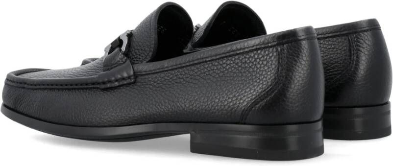 Salvatore Ferragamo Grandioso Loafers Zwart Black Heren