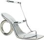 Salvatore Ferragamo Grijze Elina Sandalen Gray Dames - Thumbnail 8