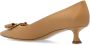 Salvatore Ferragamo Hakken 'Zelma' door Beige Dames - Thumbnail 7