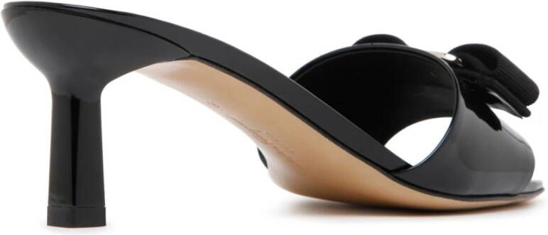 Salvatore Ferragamo Heeled Mules Black Dames