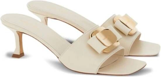 Salvatore Ferragamo High Heel Sandals Beige Dames