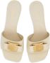 Salvatore Ferragamo High Heel Sandals Beige Dames - Thumbnail 3