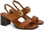 Salvatore Ferragamo High Heel Sandals Brown Dames - Thumbnail 2