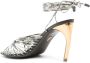 Salvatore Ferragamo High Heel Sandals Gray Dames - Thumbnail 3