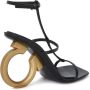 Salvatore Ferragamo Hoge hak sandalen voor vrouwen Black Dames - Thumbnail 3