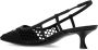 Salvatore Ferragamo Zwarte Clizia sandalen met hak Black Dames - Thumbnail 5