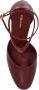 Salvatore Ferragamo Bordeaux Hak Lysandra Schoen Red Dames - Thumbnail 10