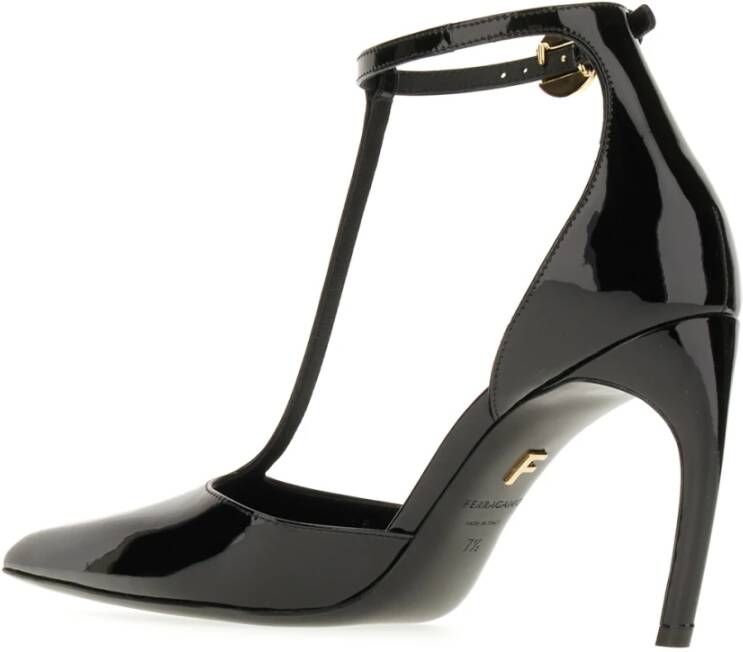 Salvatore Ferragamo Hoge Hakken Schoenen Black Dames