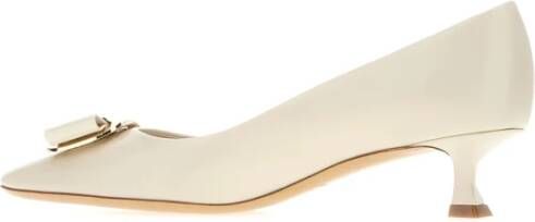 Salvatore Ferragamo Hoge hakken schoenen voor vrouwen Beige Dames