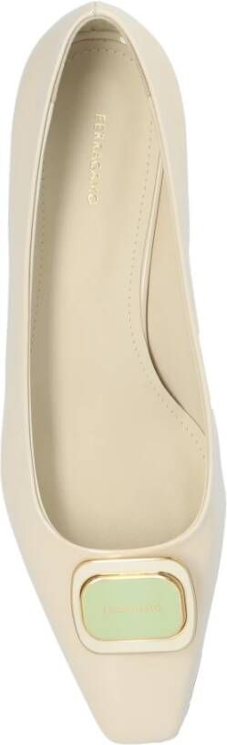 Salvatore Ferragamo Hoge hakken `Venera` Beige Dames