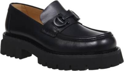 Salvatore Ferragamo Klassieke Florian Loafer in Zwart Biscotto Black Heren