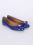 Salvatore Ferragamo Klassieke Leren Loafer Schoen Blue Dames - Thumbnail 3