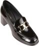 Salvatore Ferragamo Klassieke Leren Mocassin Schoenen Black Dames - Thumbnail 2