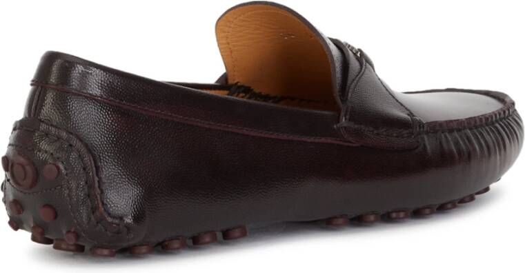 Salvatore Ferragamo Klassieke Mocassins Brown Heren