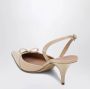 Salvatore Ferragamo Lage Hak Pumps Gylla Beige Dames - Thumbnail 2