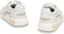 Salvatore Ferragamo Lage Sneakers van Leer en Stof White Dames - Thumbnail 3