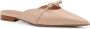 Salvatore Ferragamo Lakleren muil met strikdetail Beige Dames - Thumbnail 2