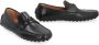 Salvatore Ferragamo Leren Loafers met Rubberen Studs Black Heren - Thumbnail 3