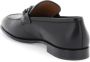 Salvatore Ferragamo Leren loafers met ruthenium finish Gancini Black Heren - Thumbnail 3