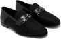 Salvatore Ferragamo Leren Loafers voor Heren Black Heren - Thumbnail 2