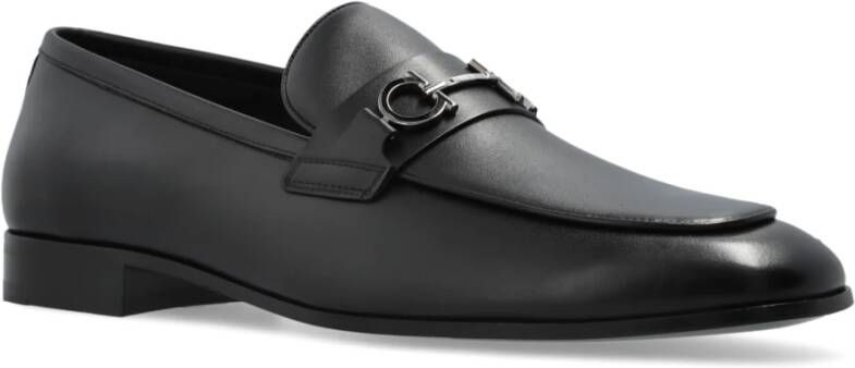 Salvatore Ferragamo Leren schoenen Balty Black Heren