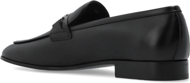 Salvatore Ferragamo Leren schoenen Balty Black Heren