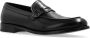 Salvatore Ferragamo Zwarte leren loafers met Gancini-gesp Black Heren - Thumbnail 4