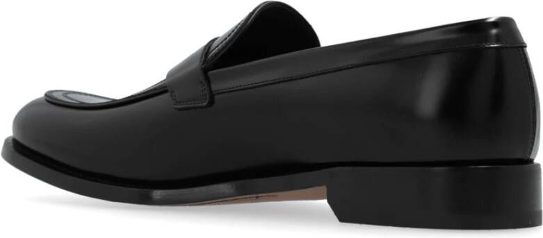 Salvatore Ferragamo Leren schoenen Canada Black Heren