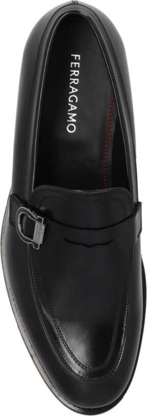 Salvatore Ferragamo Leren schoenen Canada Black Heren