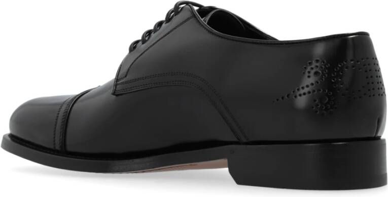 Salvatore Ferragamo Leren schoenen 'Credence' Black Heren