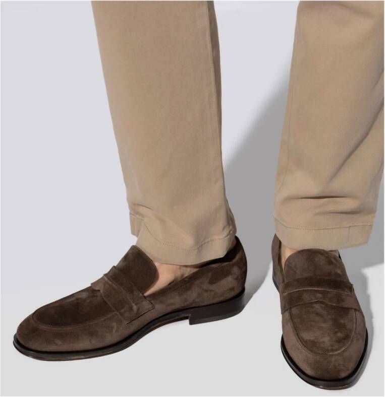 Salvatore Ferragamo Leren schoenen 'Felipe' Brown Heren