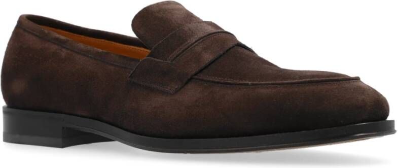 Salvatore Ferragamo Leren schoenen 'Felipe' Brown Heren