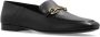 Salvatore Ferragamo Zwarte Leren Loafers Slip-on Stijl Black Dames - Thumbnail 8