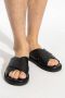 Salvatore Ferragamo Leren slides Brise Black Heren - Thumbnail 2