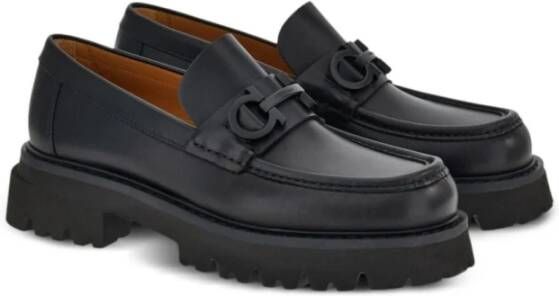 Salvatore Ferragamo Loafers Black Heren