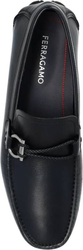 Salvatore Ferragamo Loafers Front Blue Heren