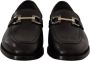 Salvatore Ferragamo Luxe Leren Loafers Gancio Bit Stijl Black Heren - Thumbnail 5