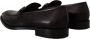 Salvatore Ferragamo Luxe Leren Loafers Gancio Bit Stijl Black Heren - Thumbnail 7