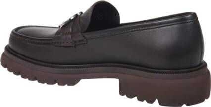 Salvatore Ferragamo Marokkaanse Testa Cocoon Loafer Brown Heren