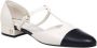 Salvatore Ferragamo Mascarpone Nero Ballerina's Schoenen White Dames - Thumbnail 8