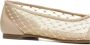 Salvatore Ferragamo Mesh Slip-On Ballet Flats Beige Dames - Thumbnail 2